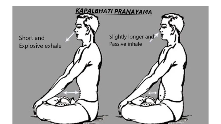 Kapalabhati Pranayama (Skull Shining Breath) YOGAKSHTI - STRENGTH IN YOU