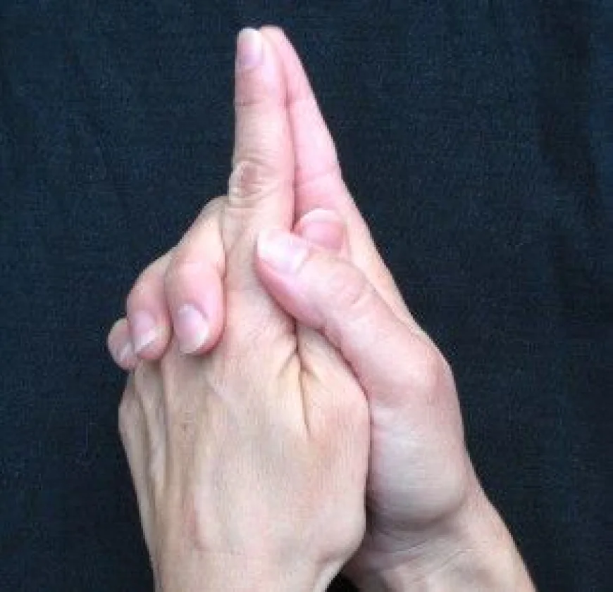Kali Mudra: Kali Mudra is associated with transformation and strength, invoking the fierce yet protective qualities of Goddess Kali. YOGAKSHTI - STRENGTH IN YOU
